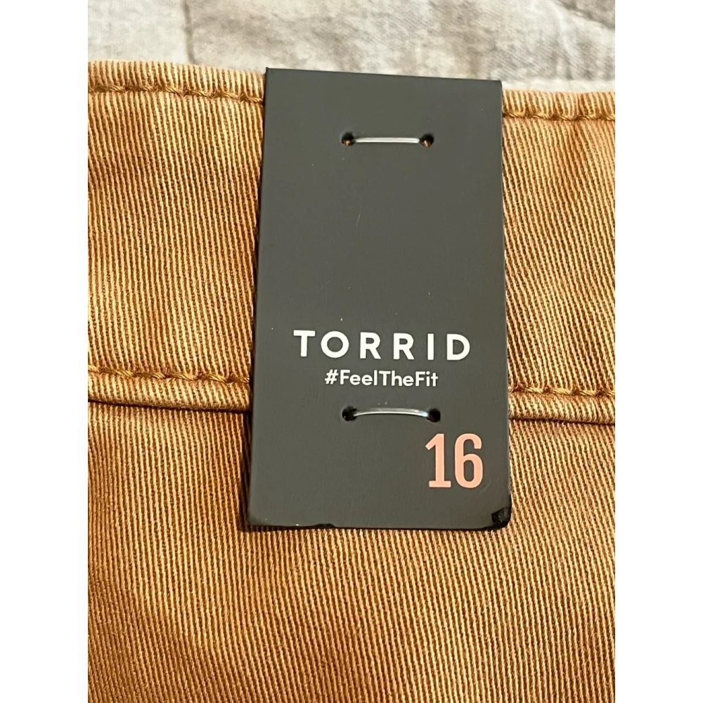 Torrid Brown Wide Leg Trousers Womens Size 16 NWT - Picture 9 of 12
